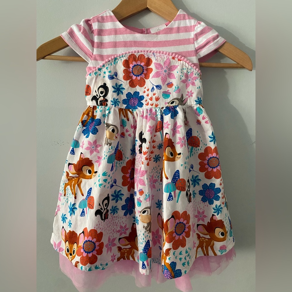 Set of 2 Disney Dresses, Bambi & Little Mermaid